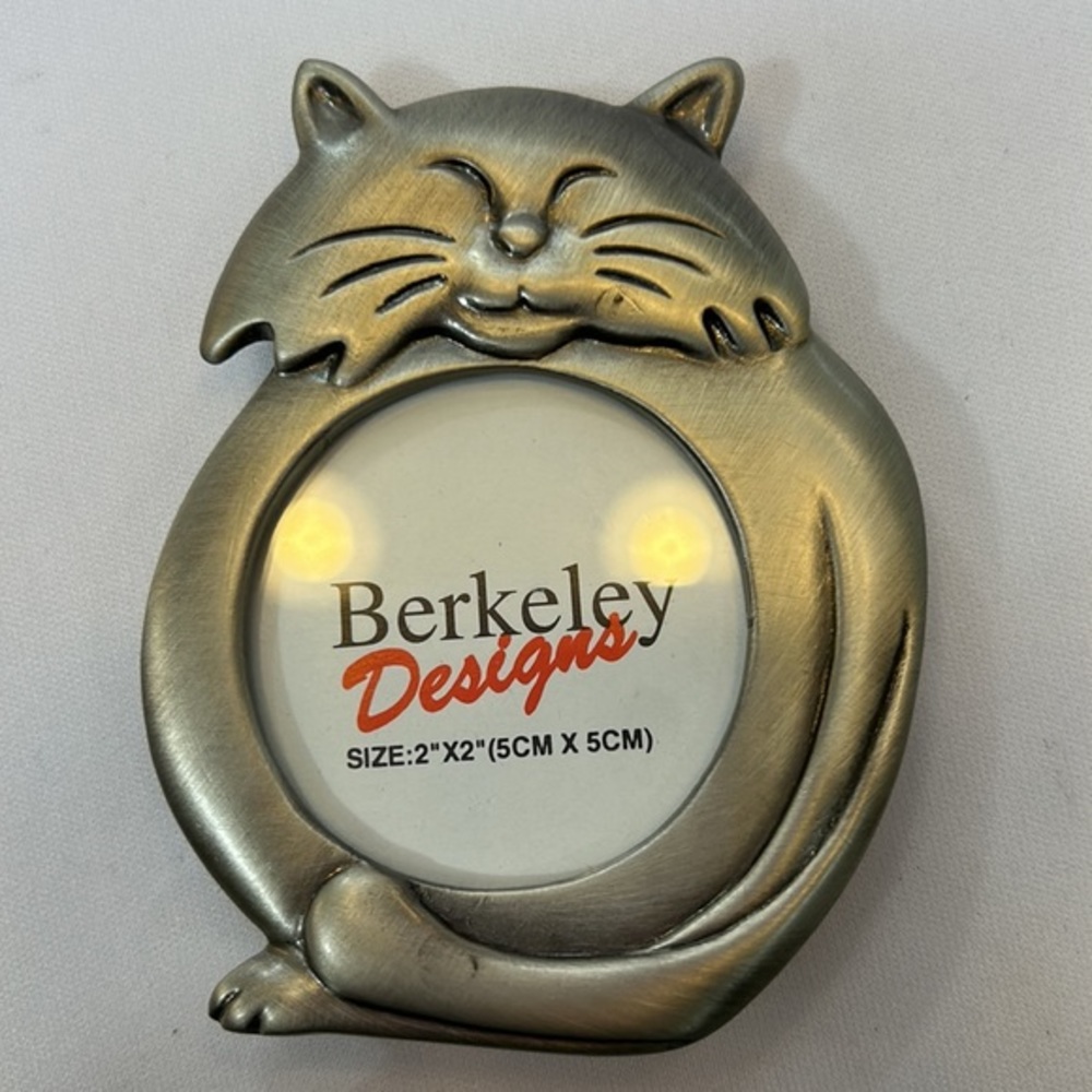 Berkeley Designs Cat Photo Frame-NIB
